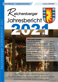 Reichersberger Jahresbericht 2021